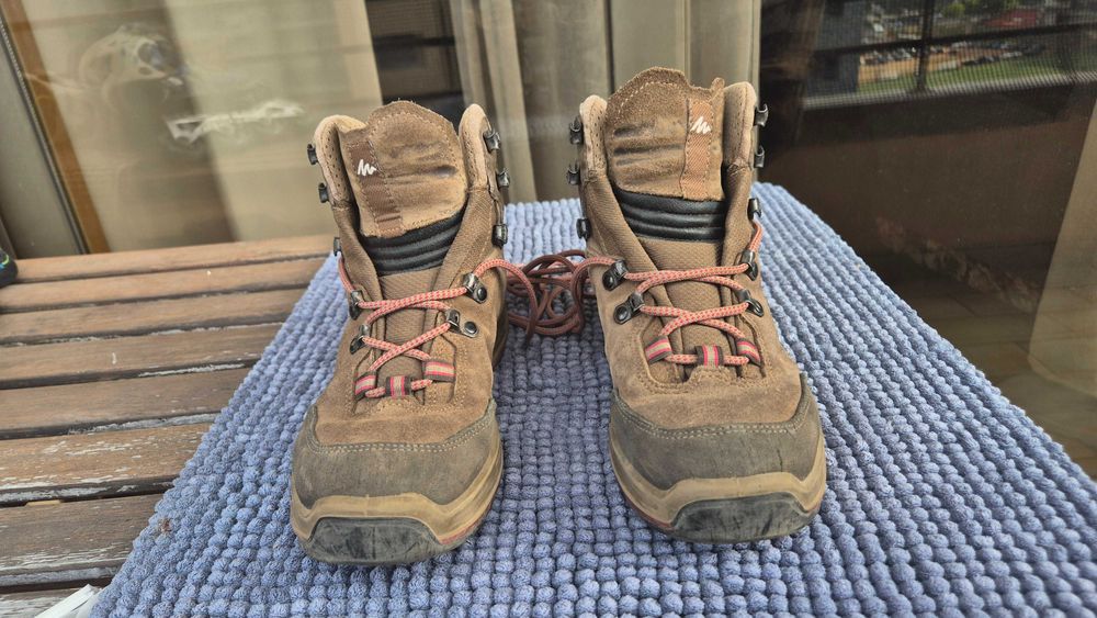 Botas de Caminhada Decathlon Castanhas Tamanho 37