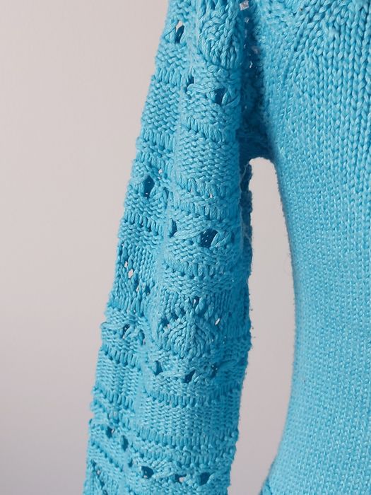 Camisola de Linha Turquesa - Tam° M