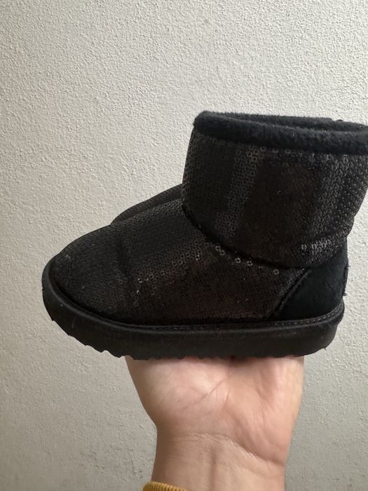 Botas UGG Classic Mini Mirror Ball-Tam 27,5, em excelente estado