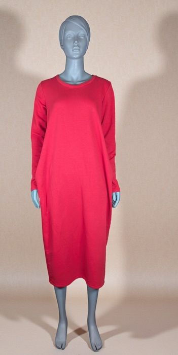 Sukienka CZAKRA – NOWA – rozmiar M –  sukienka dresowa + komin