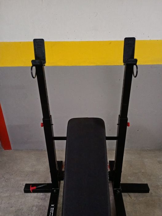 Banco exercícios, supino, musculação Decathlon