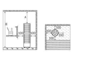 Elektryczny piec do sauny HARVIA CILINDRO PC90