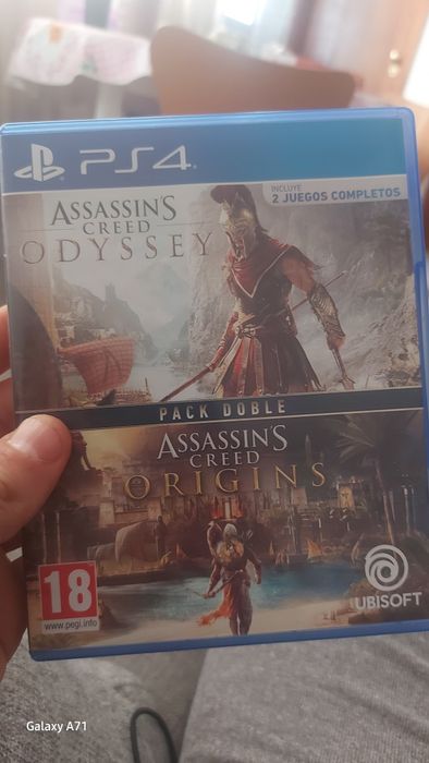 Assasins creed odissey e assasins origins ps4