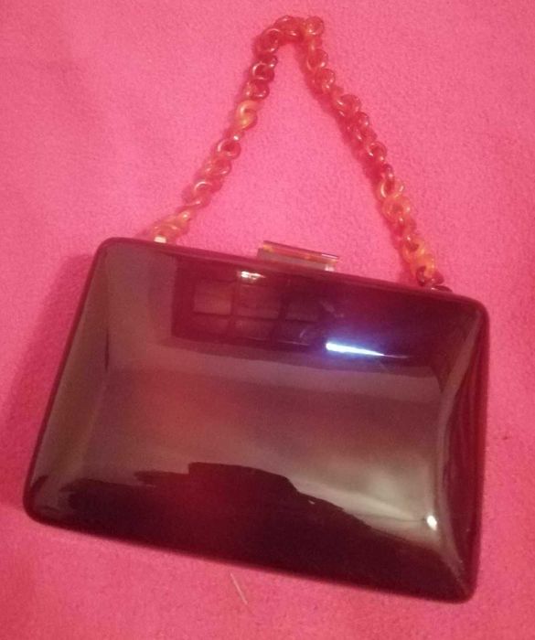 Rara Pochete/Clutch/ Bolsa vintage anos 60 s/uso