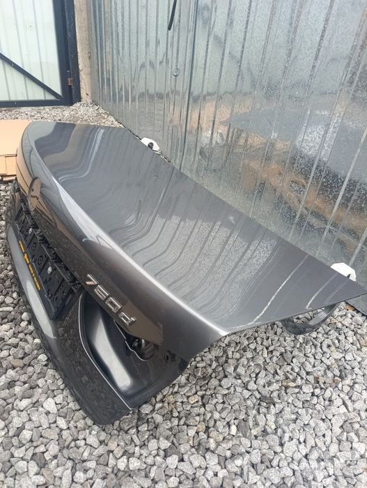 Bmw G11 16r  lakier c26  Megellangrau - klapa bagażnika kamera komplet