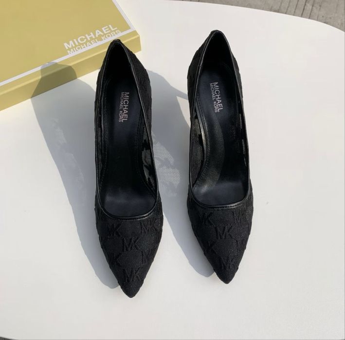 Жіночі туфлі Michael Kors, чорні, каблук 6,5 см