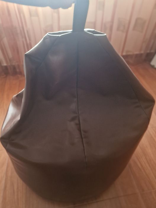 Puff PERA cor chocolate 65X88 cm