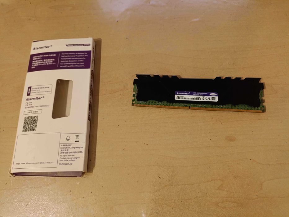 Pamięć RAM Atermiter 8 GB DDR4 2666 Mhz REG-ECC ECC