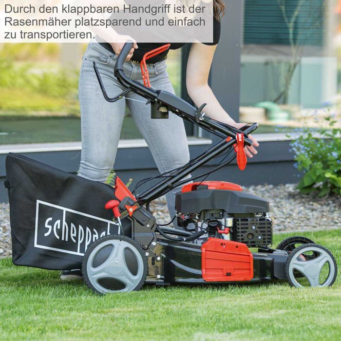 Газонокосарка MS150-46E scheppach косярка самохідна з електро запуском