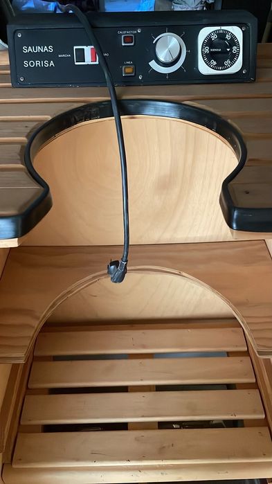 Sauna em perfeitas condições