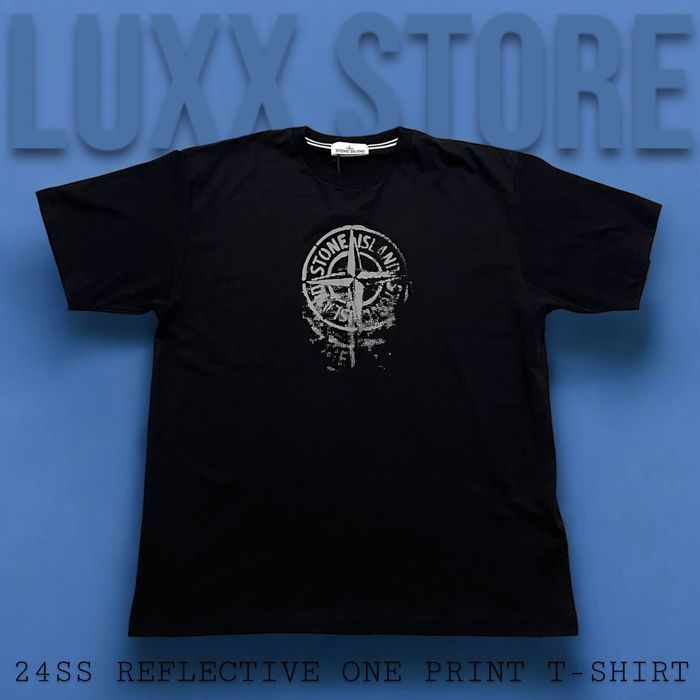 Футболка Stone Island Reflective 1:1 (stoneisland, стон стонайленд)