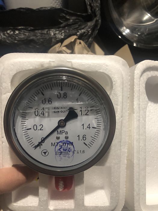 Манометр МТ-3У-М 1,6 МПа вібростійкий