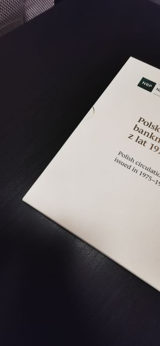Album NBP Polskie banknoty obiegowe z lat 75-96
