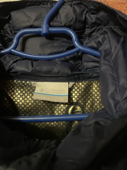 Чоловіча куртка пуховик Columbia розмір Л