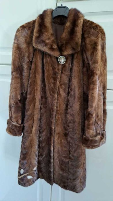 Casaco de vison largo vintage ótimo estado - muito original
