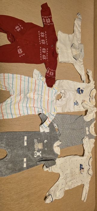 Pajacyki Mayoral, CoolClub i inne rozmiar 62, 7 sztuk