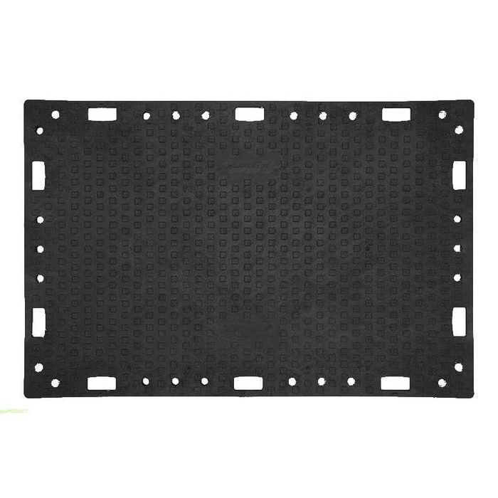Płyta drogowa droga tymczasowa 120x180 Cm H 2 Cm Czarna 35 Ton f-vat