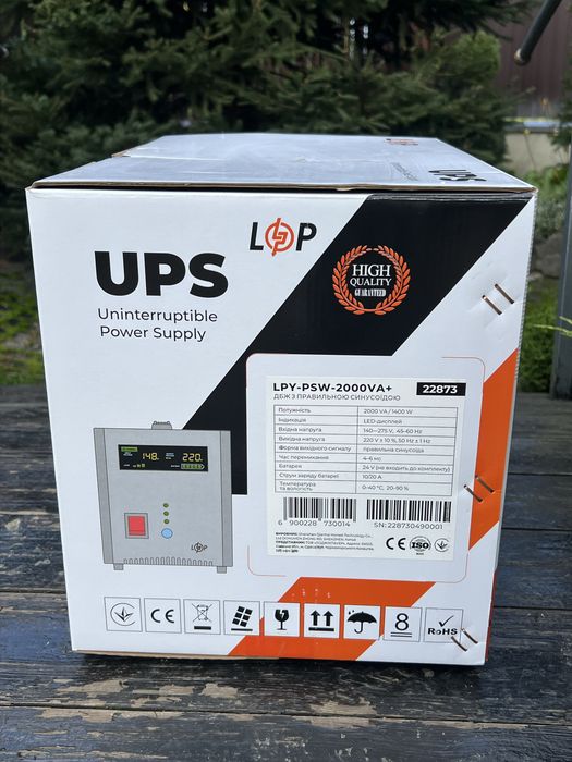 LogicPower LPY-PSW-2000VA+ (1400Вт) 10A/20A, 24В