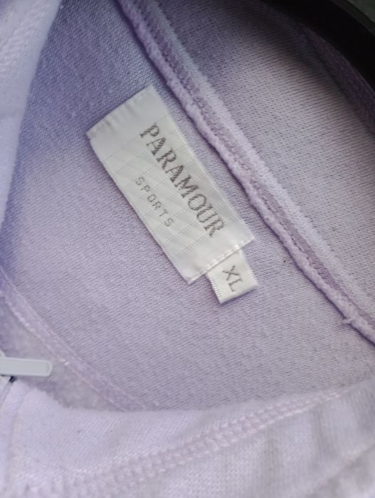 Bluza damska liliowa bawełna