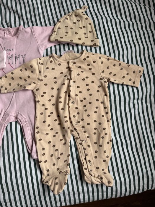 Pajacyki ubranka niemowlęce 56