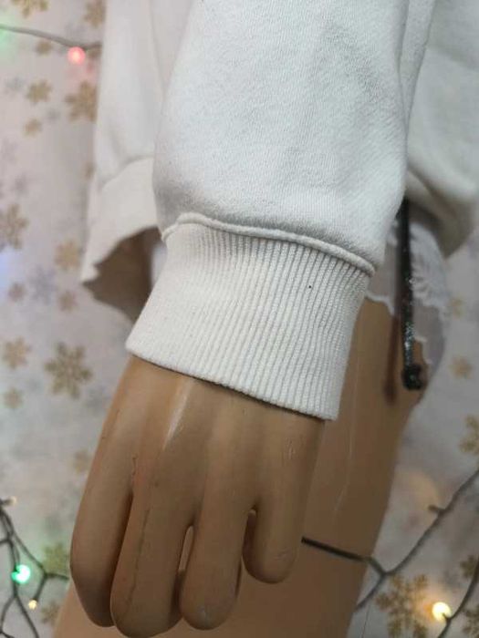 Bluza damska C&A biała z nadrukiem, rozmiar XL, bawełniana