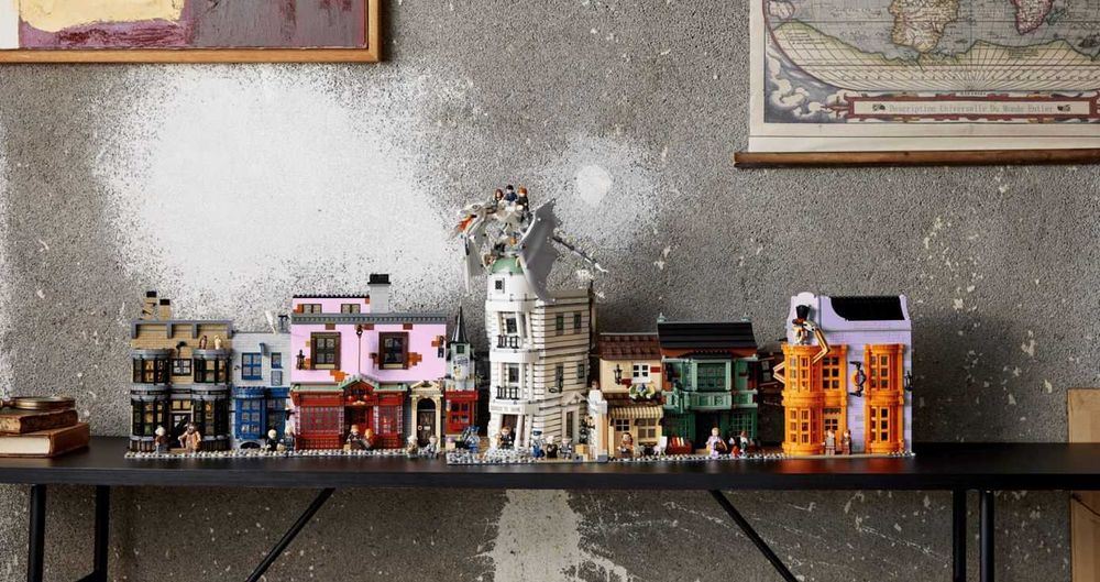 1 в 1 як LEGO Гаррі Поттер: Чарівний банк Ґрінґотс (76417), 4803 деталі