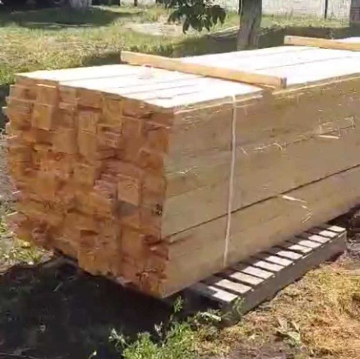 Пиломатеріали рейка 130*30*3м (балка,брус доска,дошка кроква)