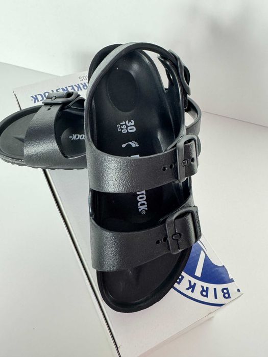 Birkenstock Milano EVA 30 klapki dziecięce czarne