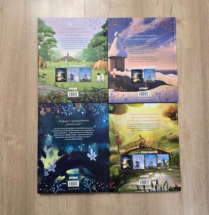 Seria książek o muminkach