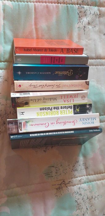 Livros - lote 1 - Português / Inglês / Francês - portes incluidos