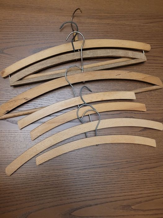 Wieszaki vintage komplet