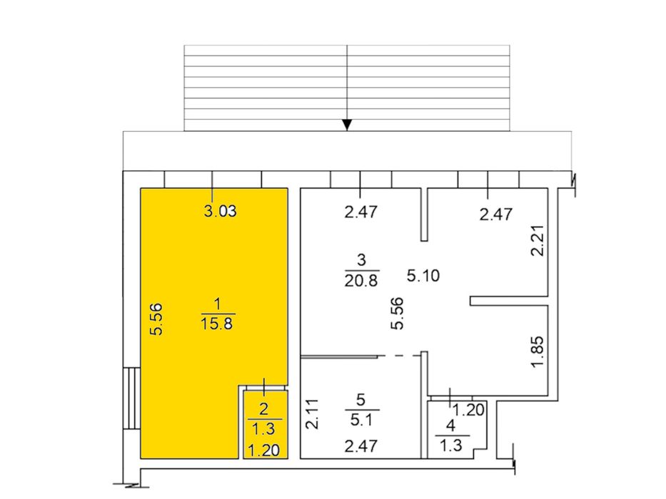 Фасад біля дверей АТБ! Діюча кав’ярня Goodlife, окупність менше 10 р.