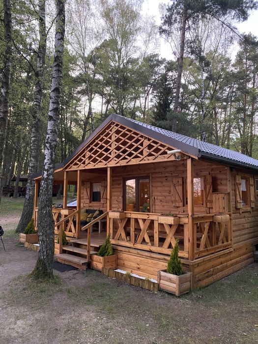 Domek na Mazurach nad jeziorem Mamry (szlak WJM)