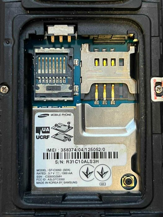 Samsung Xcover2 GT-C3350 Steel Gray UA/UCRF Made in Korea