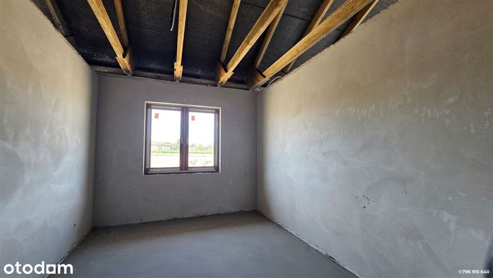 Nowy dom 148m2 / 800m2 w stanie deweloperskim