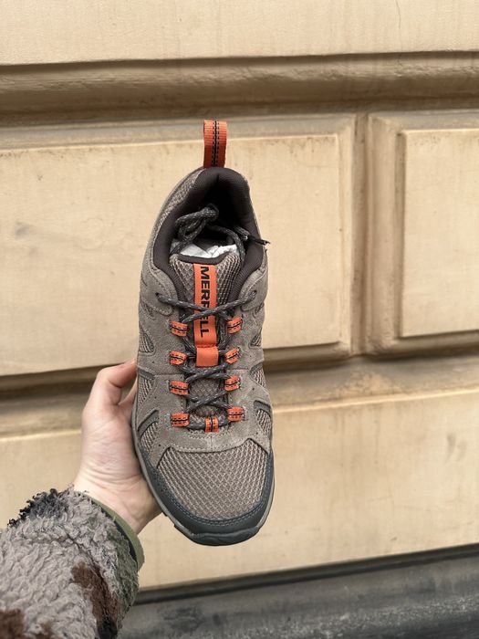 Чоловічі кросівки Merrell оригінал трекінгові нові коричневі мерел
