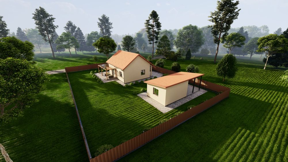 Продаж преміум-будинку біля Львова | Ременів | 3 спальні | 10 соток