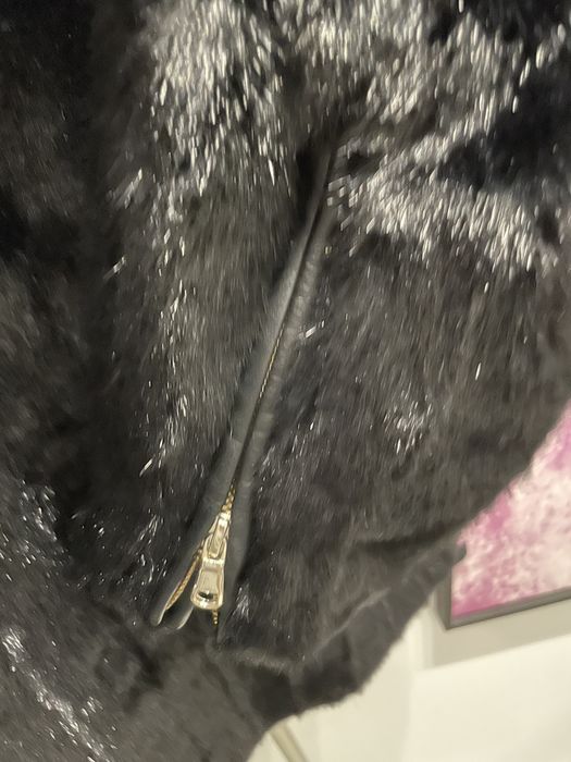 Zara Futerko futro sztuczne M/38 czarne