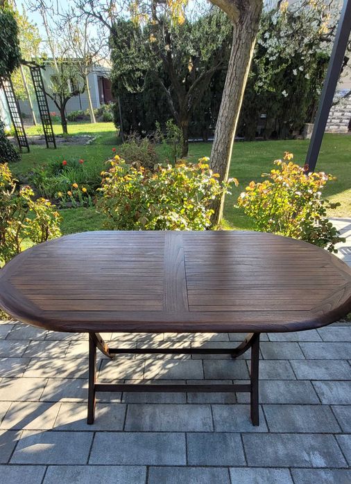 Stół drewniany ogrodowy, na taras.