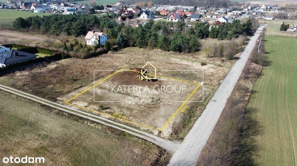 Działka 1505m2 Osówiec z pozwoleniem na budowę