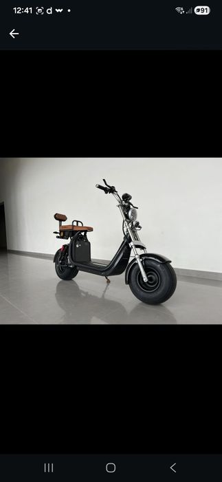 City Coco Eléctrica Nova de 1500W de 2  Lugares na sua Caixa Selada