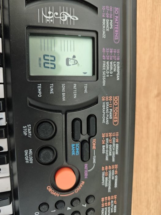 Piano teclado Casio SA-76