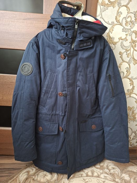 Чоловіча зимова куртка-парка від бренду Kings Wind.