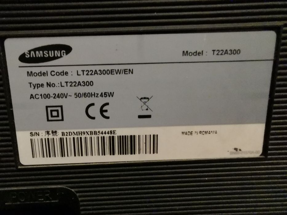 TV Monitor Samsung T22A300