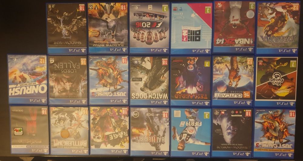 Vendo vários jogos PS4