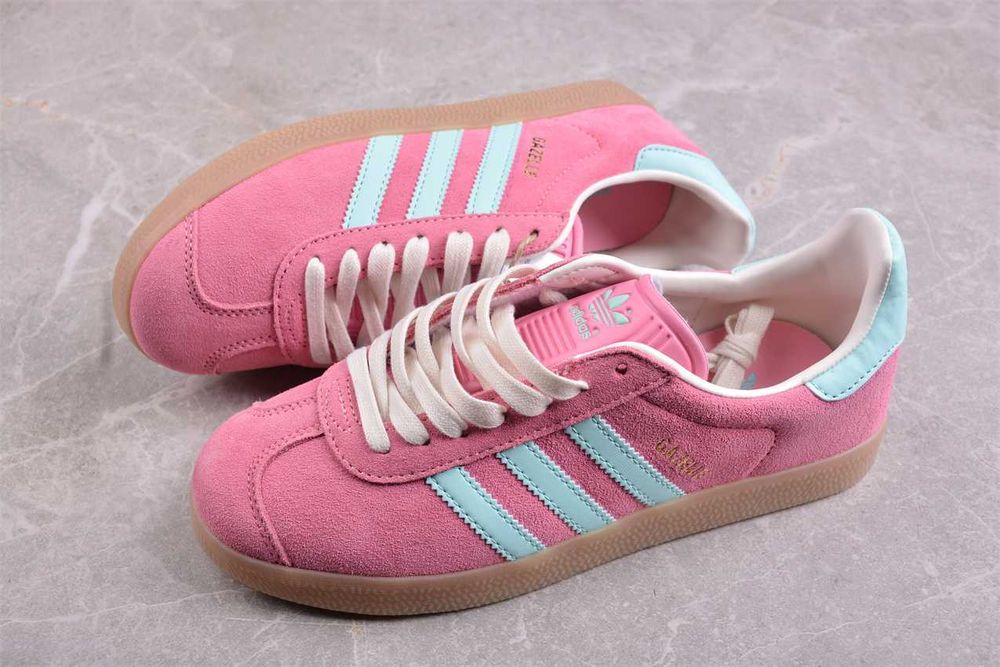 Adidas Gazelle W Rosa/Verde Novas – Tamanho 38