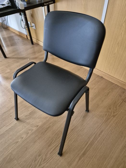 Cadeira de Sala de Espera preta