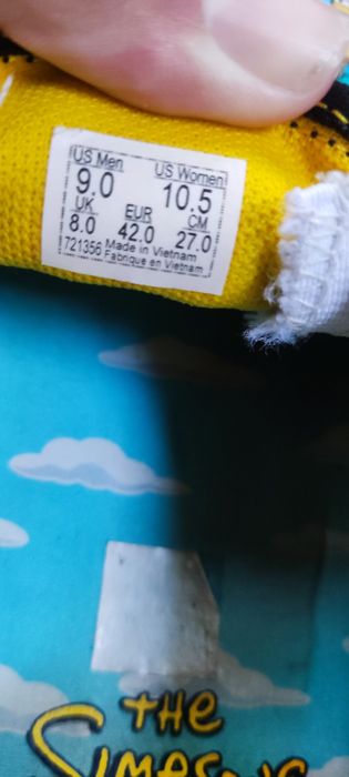 Кросівки ванс Сімпсон