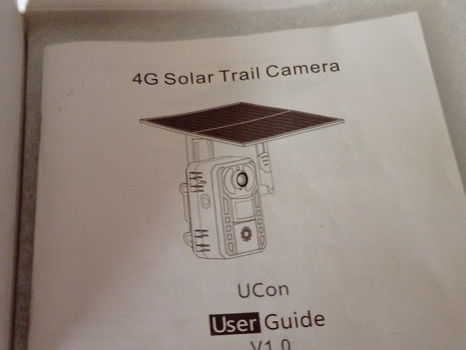 Trailer câmera 4G solar