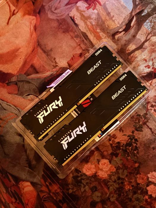 Pamięć RAM Kingston FURY Beast 32GB (2x16GB) DDR4 3200MHz CL16